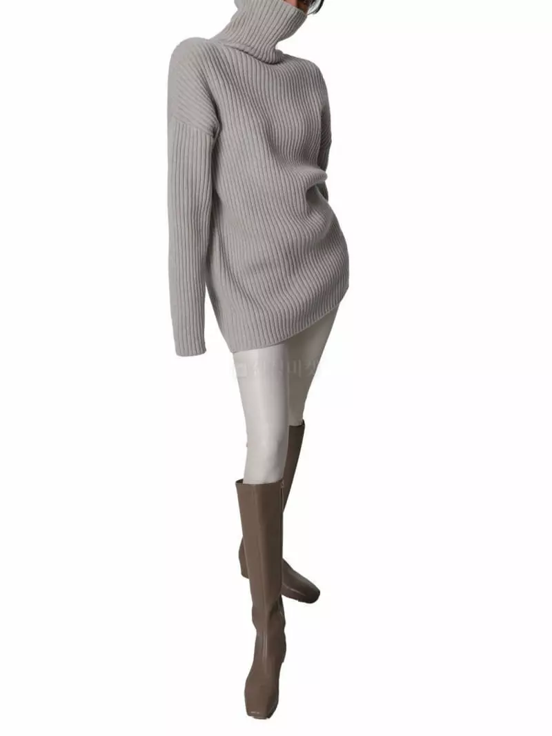 Paper Moon - Korean Women Fashion - #momslook - Turtleneck One-piece - 8