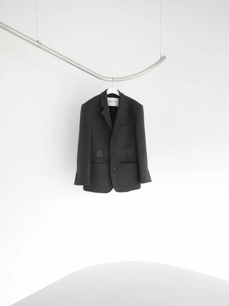 Paper Moon - Korean Women Fashion - #momslook - Check Jacket - 6