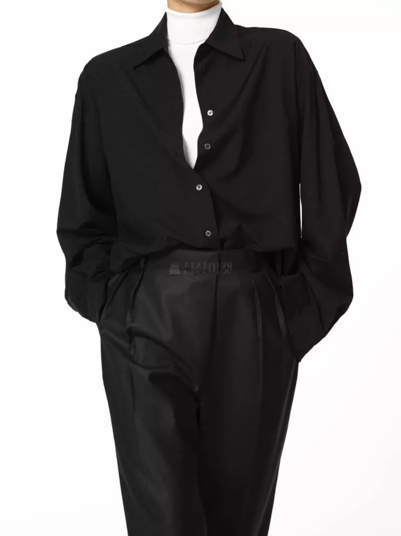 Paper Moon - Korean Women Fashion - #momslook - Button Shirt