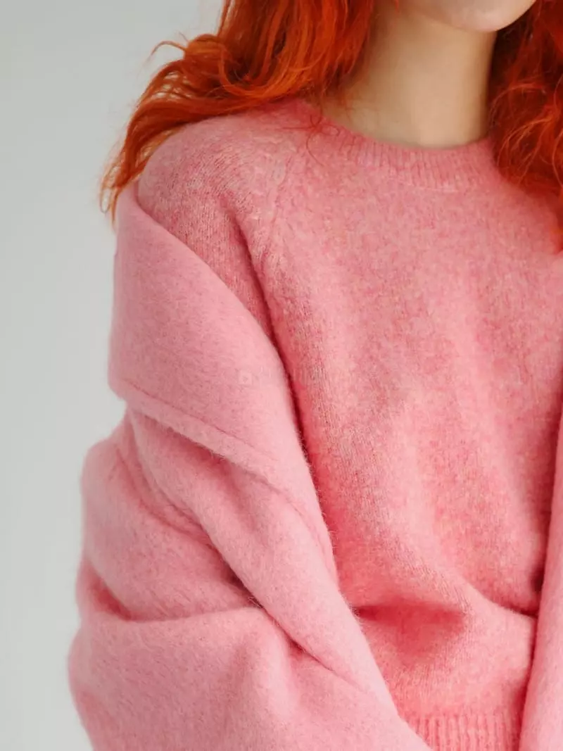 Paper Moon - Korean Women Fashion - #momslook - Mohair Knit Tee - 9
