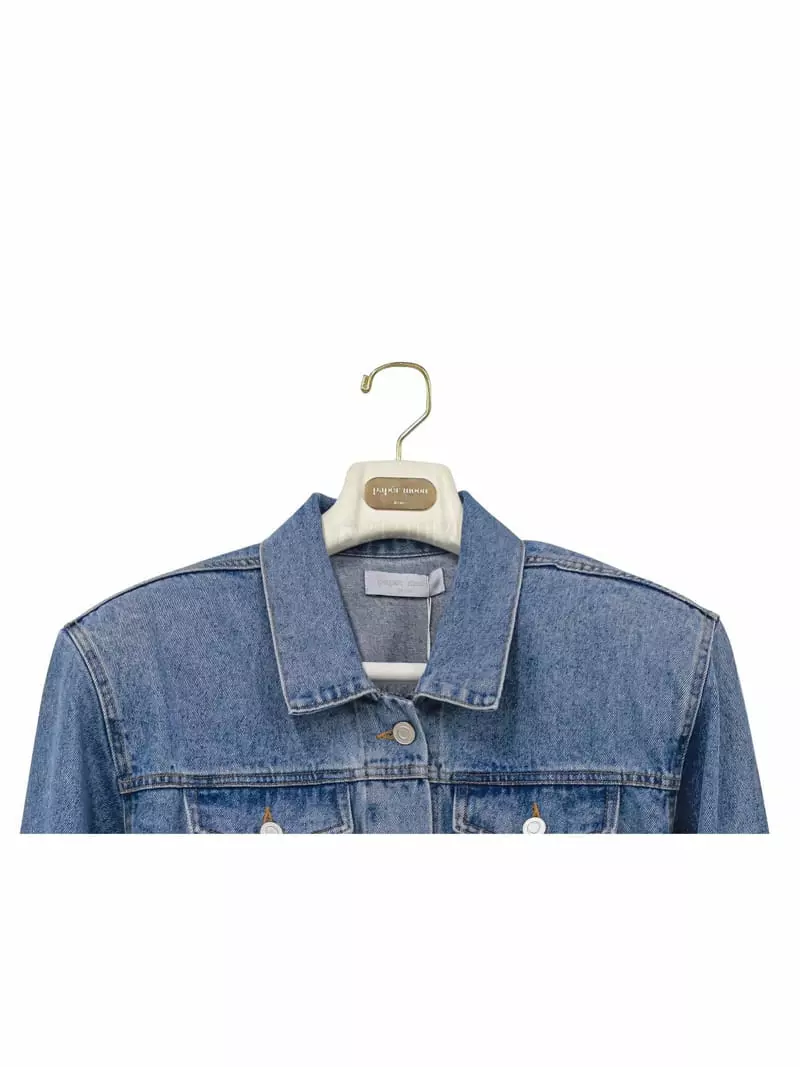 Paper Moon - Korean Women Fashion - #womensfashion - Denim Jacket - 4