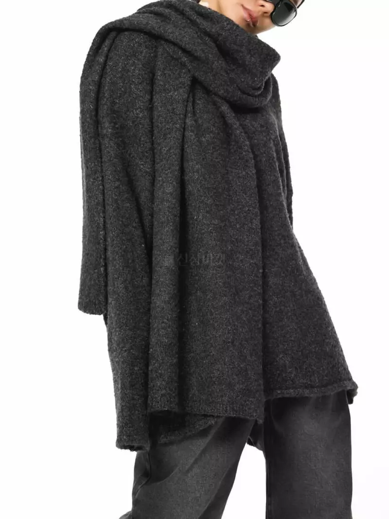 Paper Moon - Korean Women Fashion - #momslook - Maxy Muffler - 3