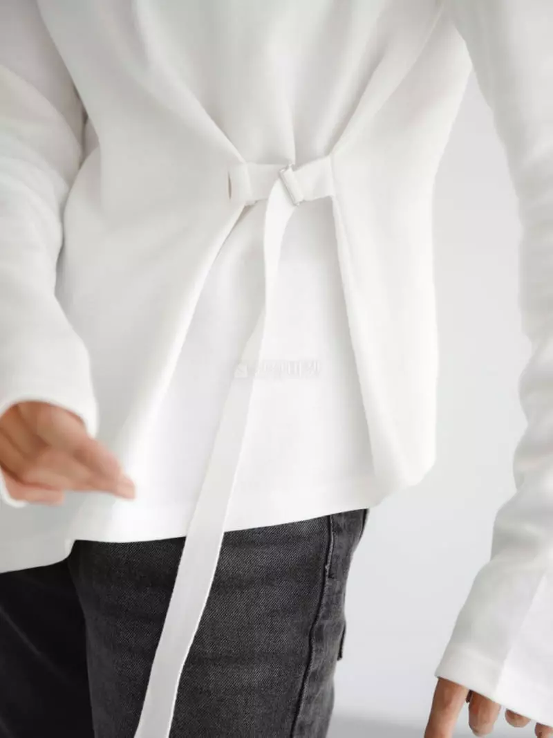 Paper Moon - Korean Women Fashion - #momslook - Long Sleeves Tee
