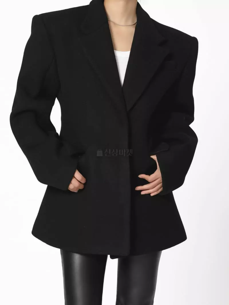 Paper Moon - Korean Women Fashion - #momslook - Padded Hackjet - 10