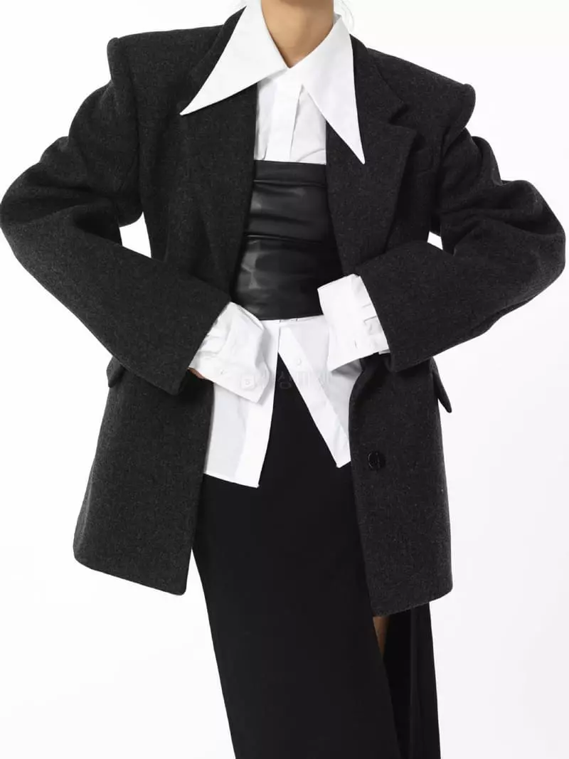 Paper Moon - Korean Women Fashion - #momslook - Padded Hackjet - 2