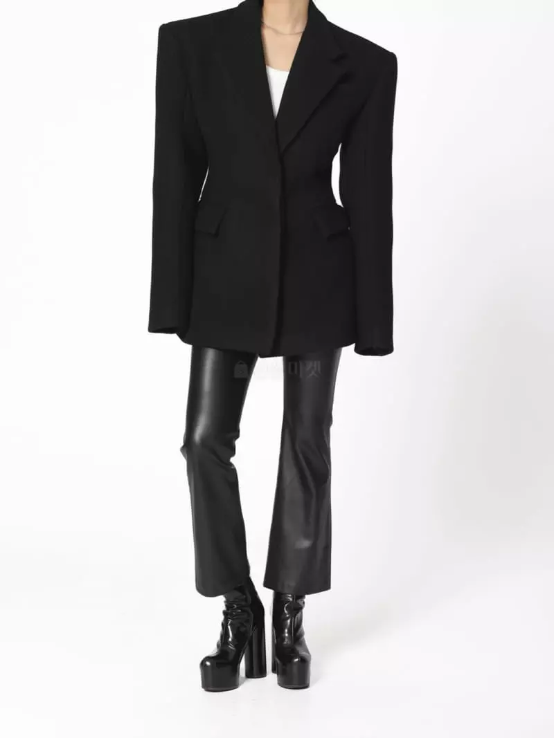 Paper Moon - Korean Women Fashion - #momslook - Padded Hackjet - 8