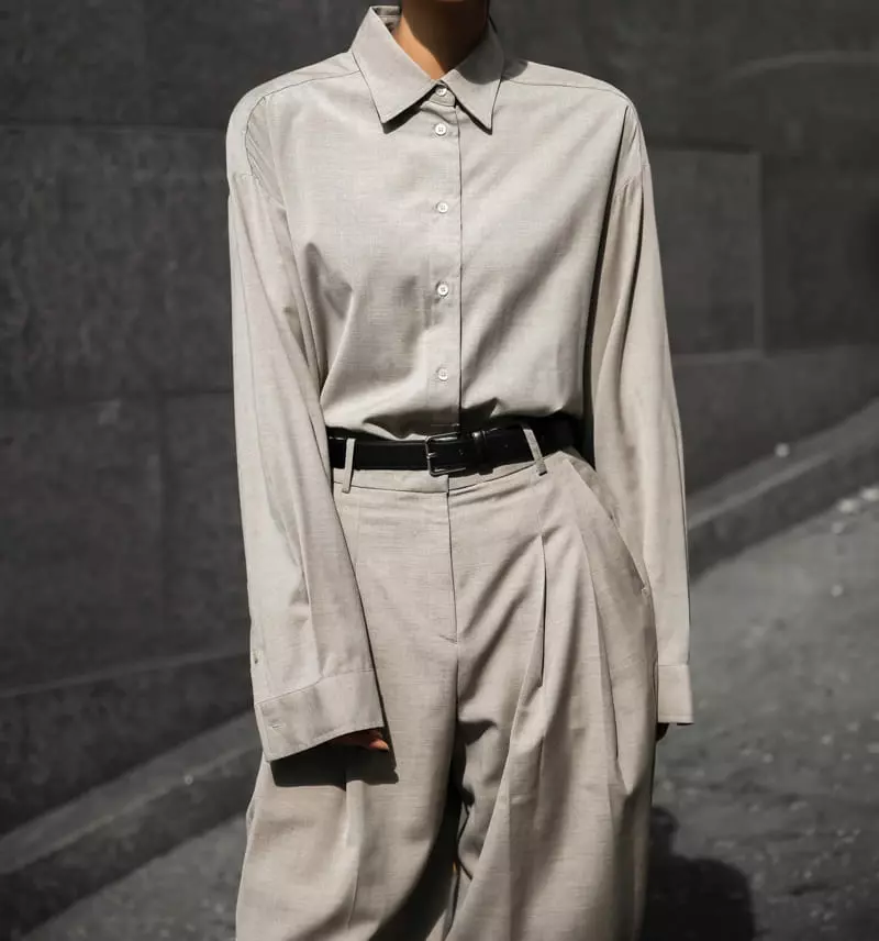 Paper Moon - Korean Women Fashion - #momslook - Oversize Shirt - 11