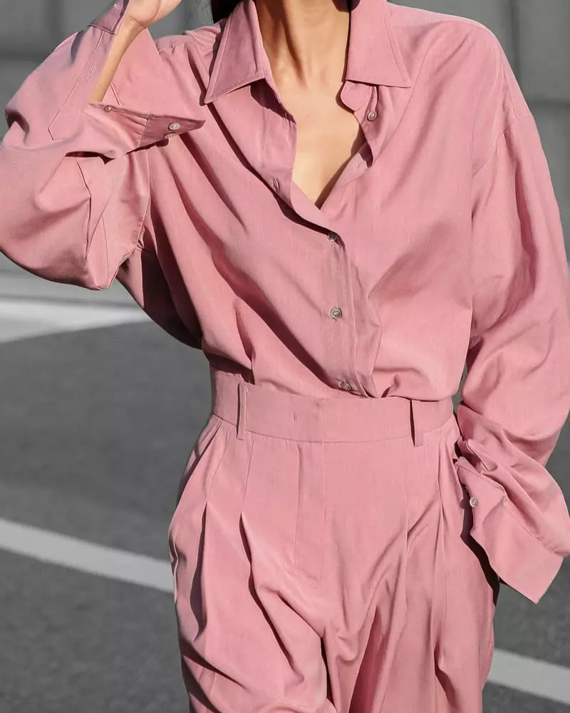 Paper Moon - Korean Women Fashion - #momslook - Oversize Shirt - 5