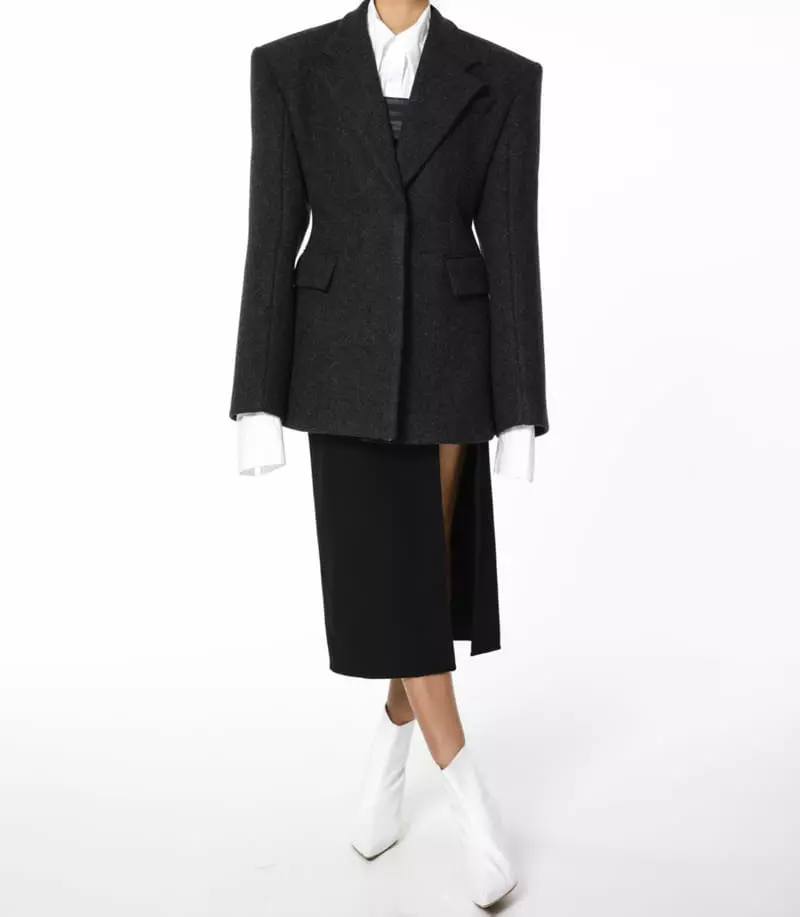 Paper Moon - Korean Women Fashion - #momslook - Luxe Jacket - 11