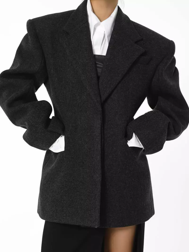 Paper Moon - Korean Women Fashion - #momslook - Luxe Jacket - 7