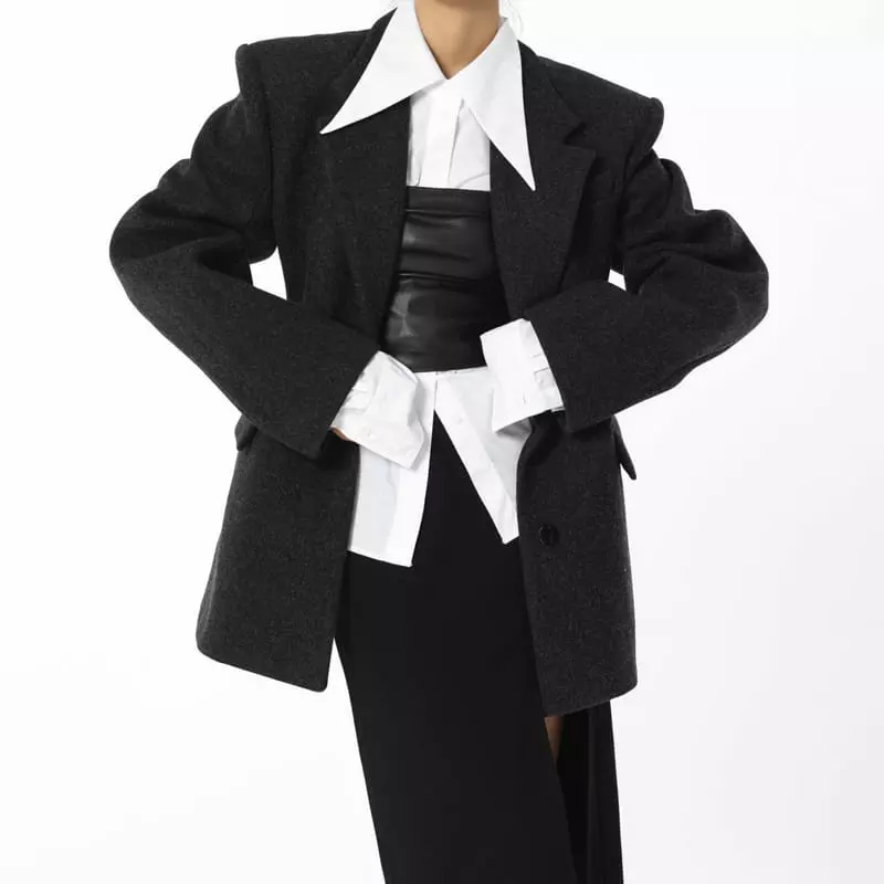 Paper Moon - Korean Women Fashion - #momslook - Luxe Jacket - 9