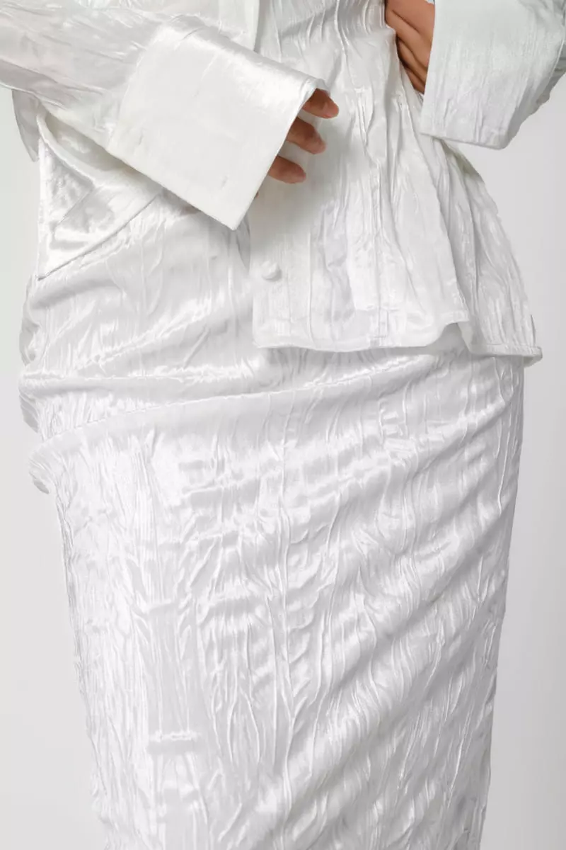 Paper Moon - Korean Women Fashion - #momslook - Rinkle Skirt - 5