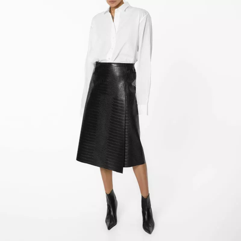 Paper Moon - Korean Women Fashion - #momslook - Wrap Skir