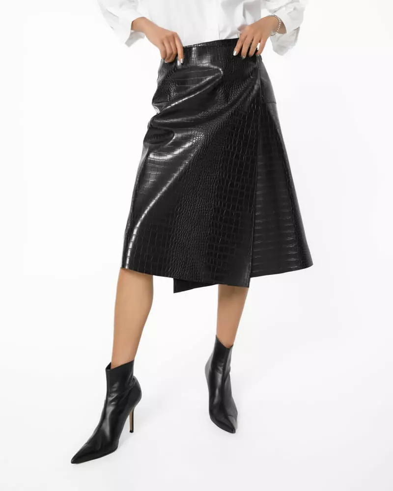 Paper Moon - Korean Women Fashion - #pursuepretty - Wrap Skir - 5