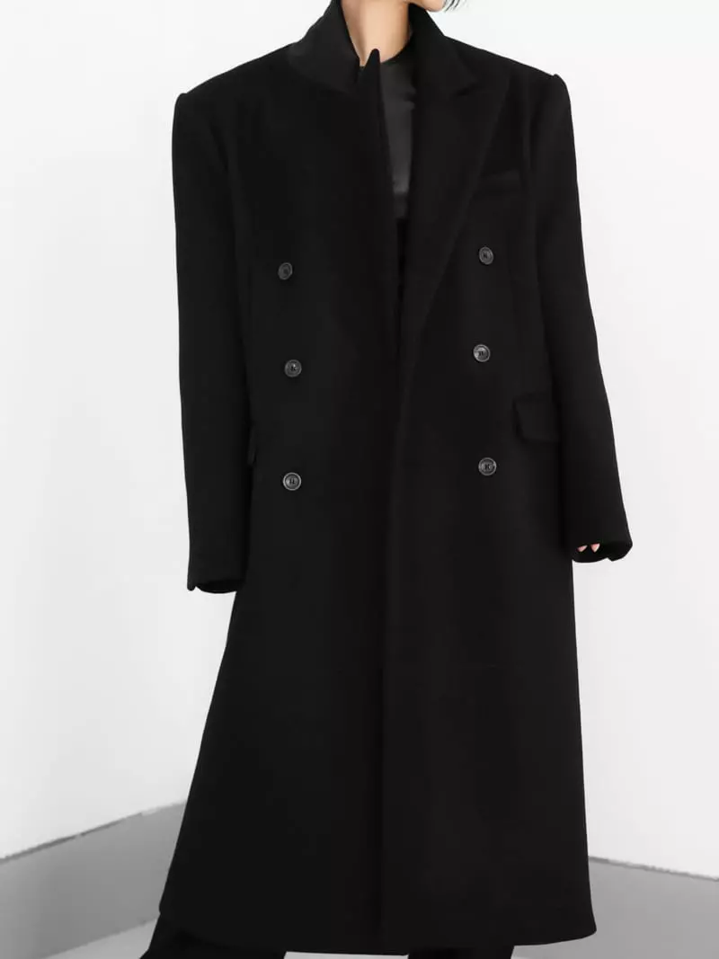 Paper Moon - Korean Women Fashion - #restrostyle - Picked Boy Friends Coat - 2