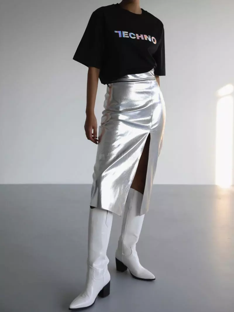 Paper Moon - Korean Women Fashion - #restrostyle - Print Tee - 4