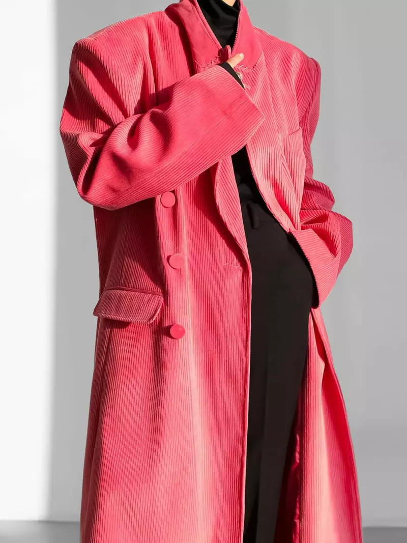 Paper Moon - Korean Women Fashion - #romanticstyle - Picked Coat - 6