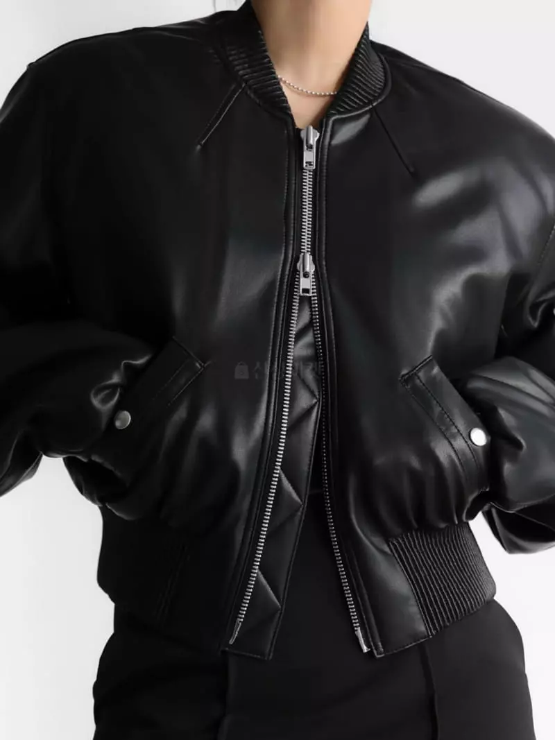 Paper Moon - Korean Women Fashion - #shopsmall - Bonber Jacket - 2