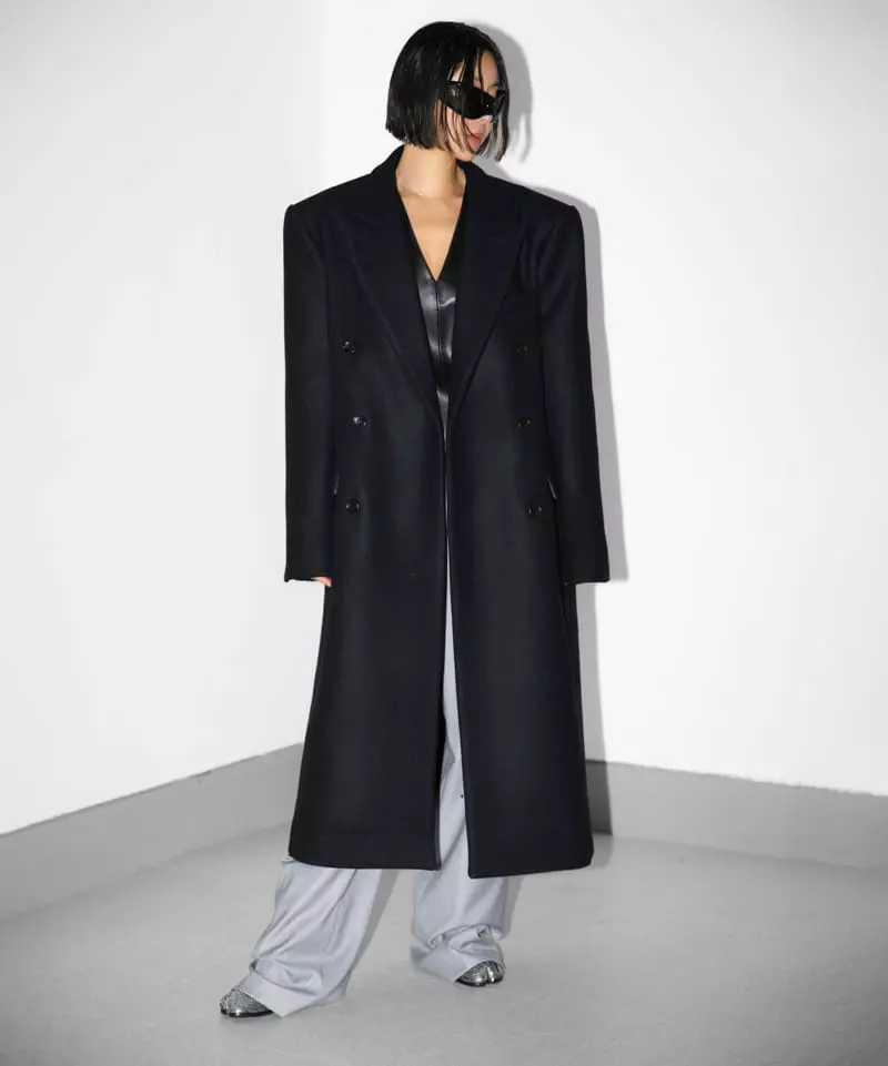 Paper Moon - Korean Women Fashion - #thatsdarling - Picked Boy Friends Coat - 5