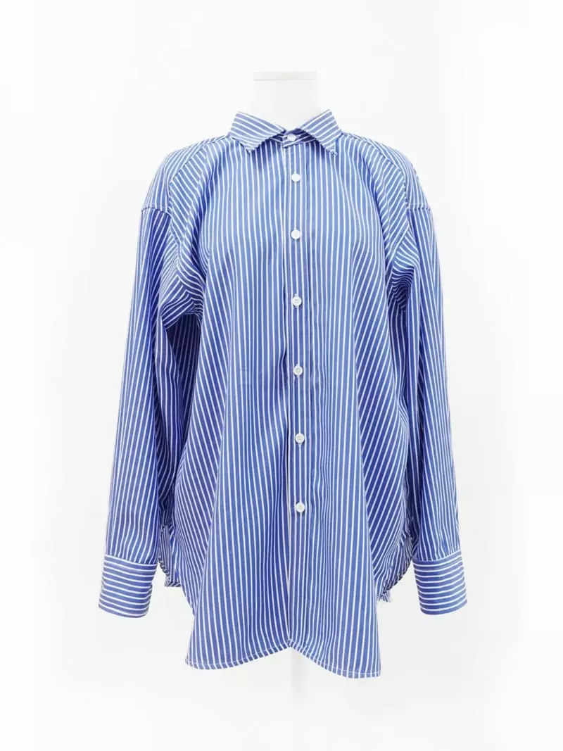 Paper Moon - Korean Women Fashion - #vintageinspired - Stripes Shirt - 3