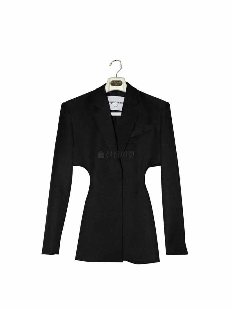 Paper Moon - Korean Women Fashion - #vintageinspired - Waist Jacket - 2