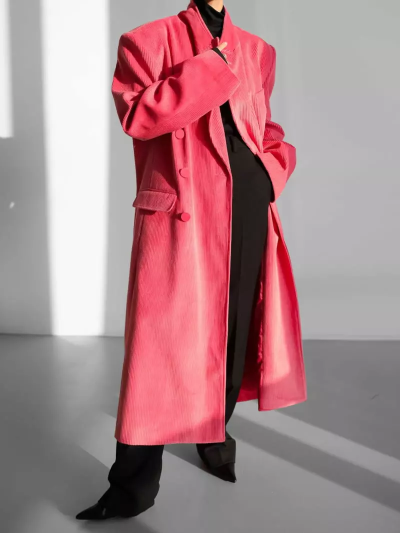 Paper Moon - Korean Women Fashion - #vintageinspired - Picked Coat - 2