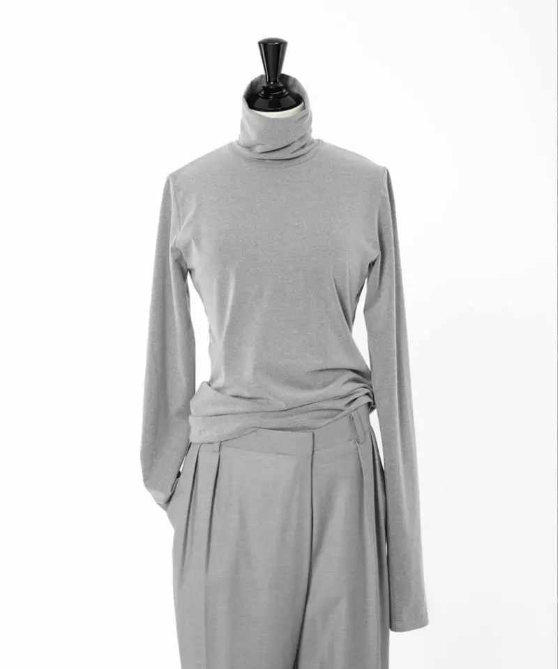 Paper Moon - Korean Women Fashion - #vintageinspired - Warm Turtleneck Tee