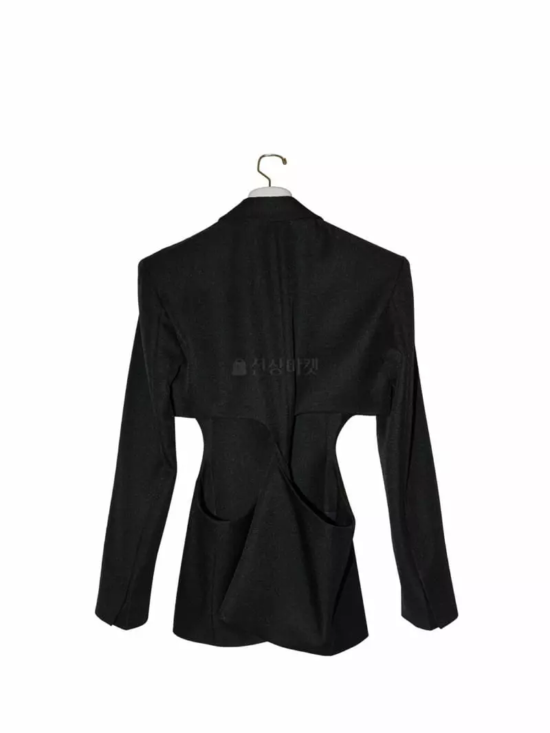 Paper Moon - Korean Women Fashion - #vintagekidsstyle - Waist Jacket - 3
