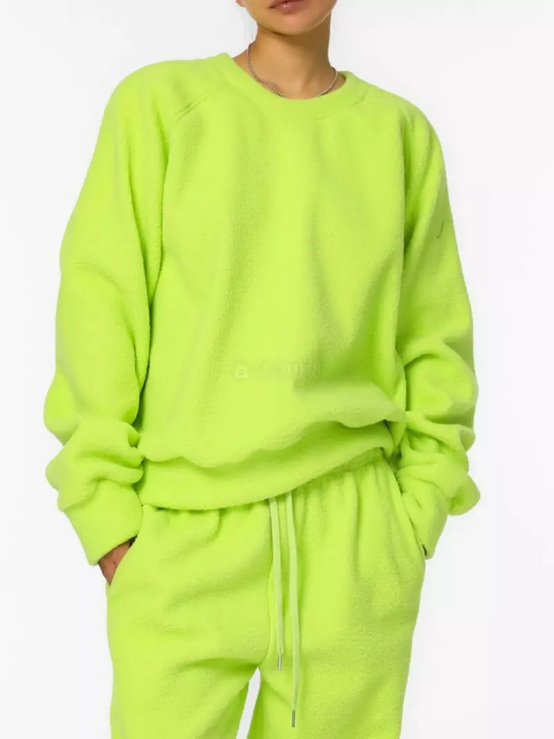 Paper Moon - Korean Women Fashion - #momslook - Teddy Sweatsirt - 4