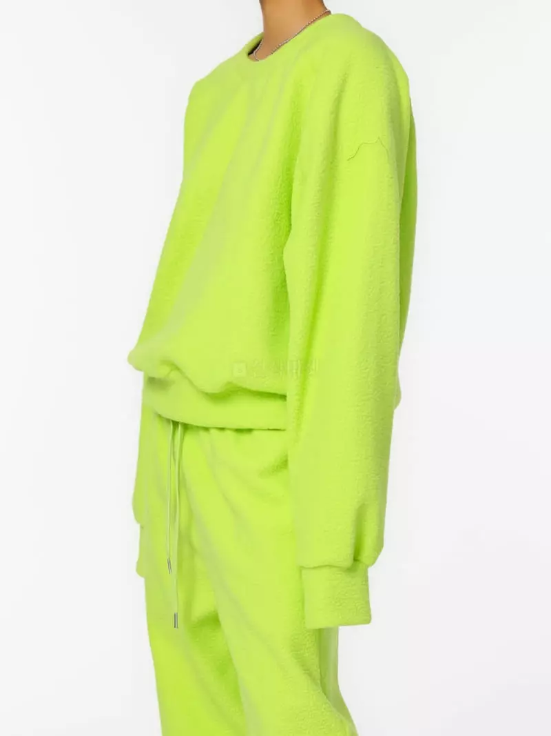 Paper Moon - Korean Women Fashion - #womensfashion - Teddy Sweatsirt - 6