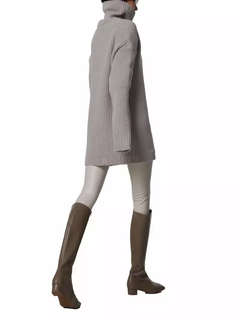 Paper Moon - Korean Women Fashion - #womensfashion - Turtleneck One-piece - 7