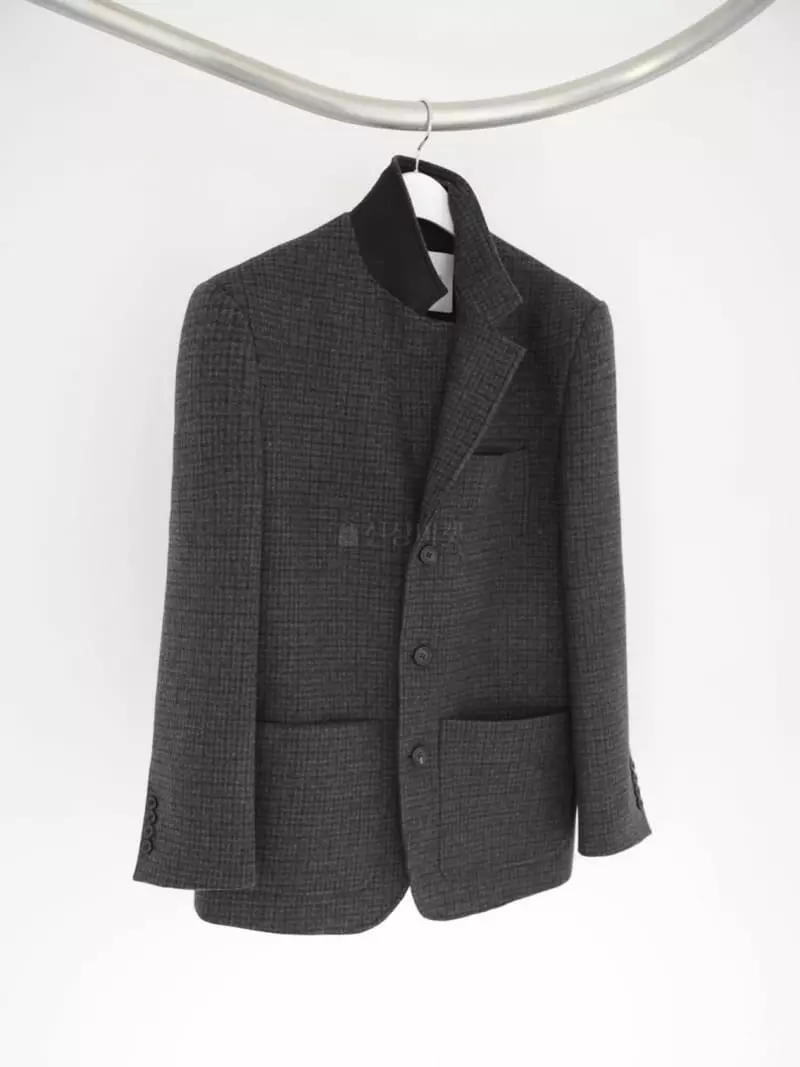 Paper Moon - Korean Women Fashion - #womensfashion - Check Jacket - 5