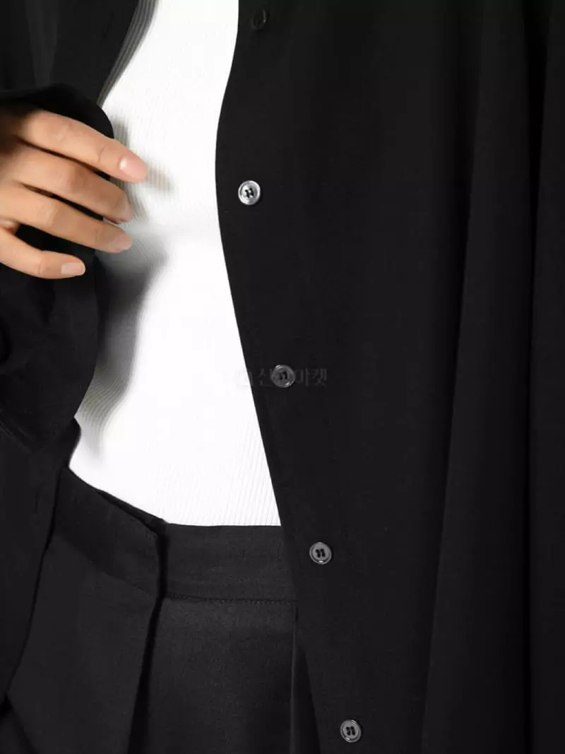 Paper Moon - Korean Women Fashion - #momslook - Button Shirt - 4