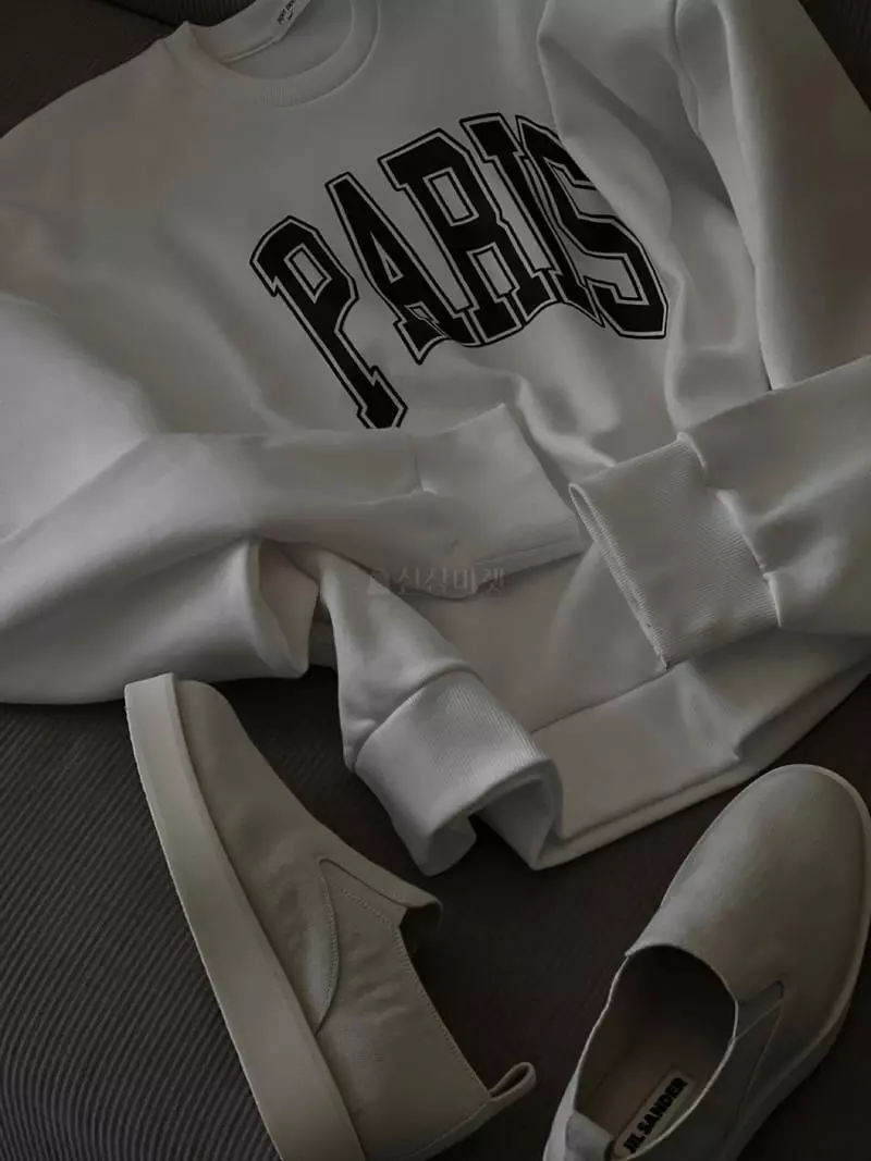 Paper Moon - Korean Women Fashion - #womensfashion - Paris Sweatshirt