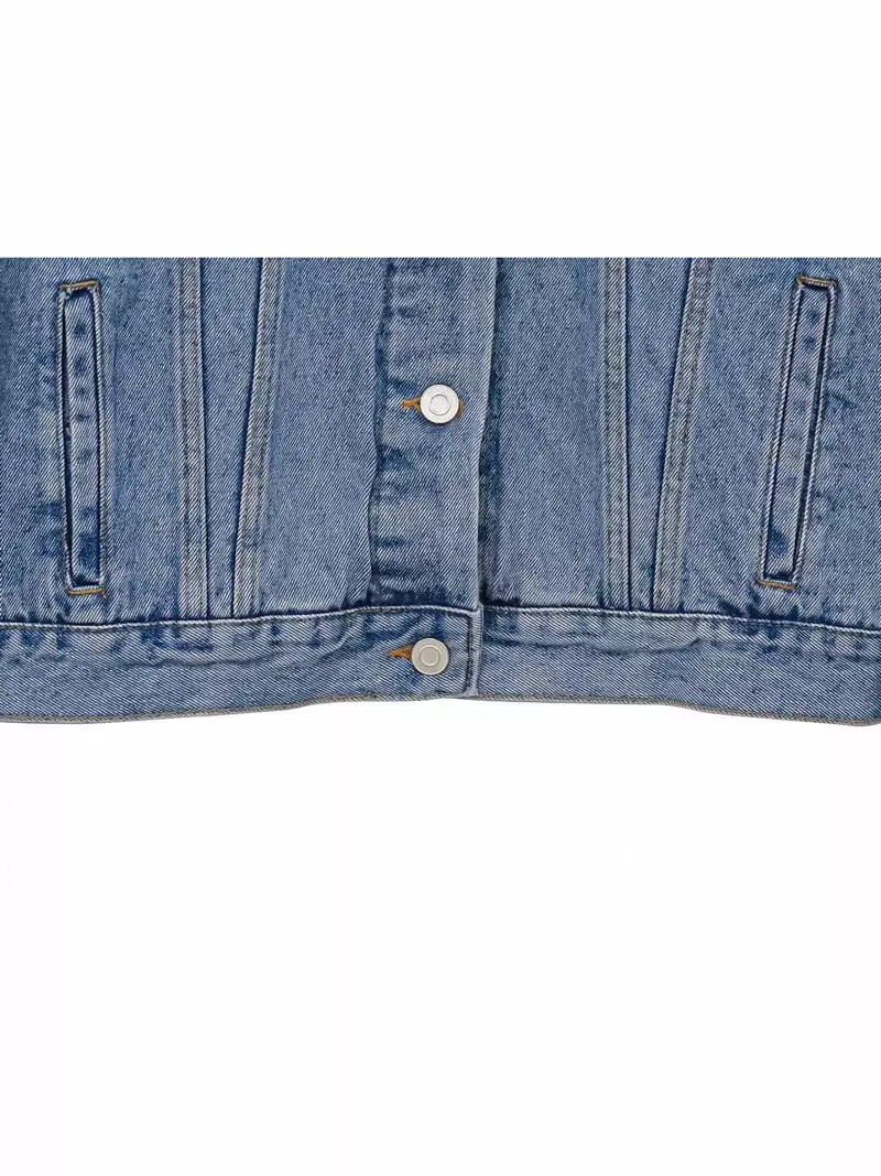 Paper Moon - Korean Women Fashion - #womensfashion - Denim Jacket - 5