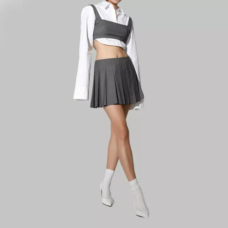 Paper Moon - Korean Women Fashion - #womensfashion - Square Top - 5