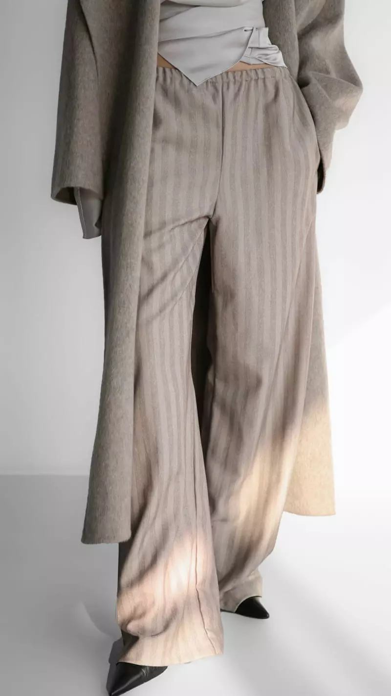 Paper Moon - Korean Women Fashion - #womensfashion - Herringbone Pants - 11