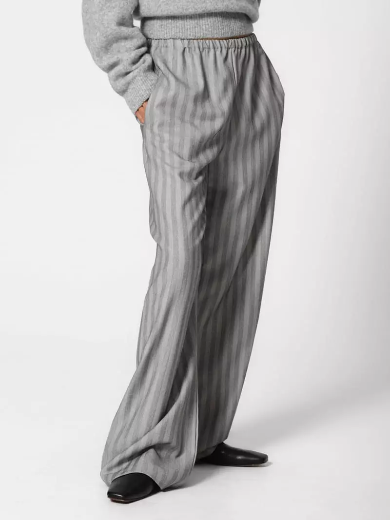 Paper Moon - Korean Women Fashion - #womensfashion - Herringbone Pants - 3