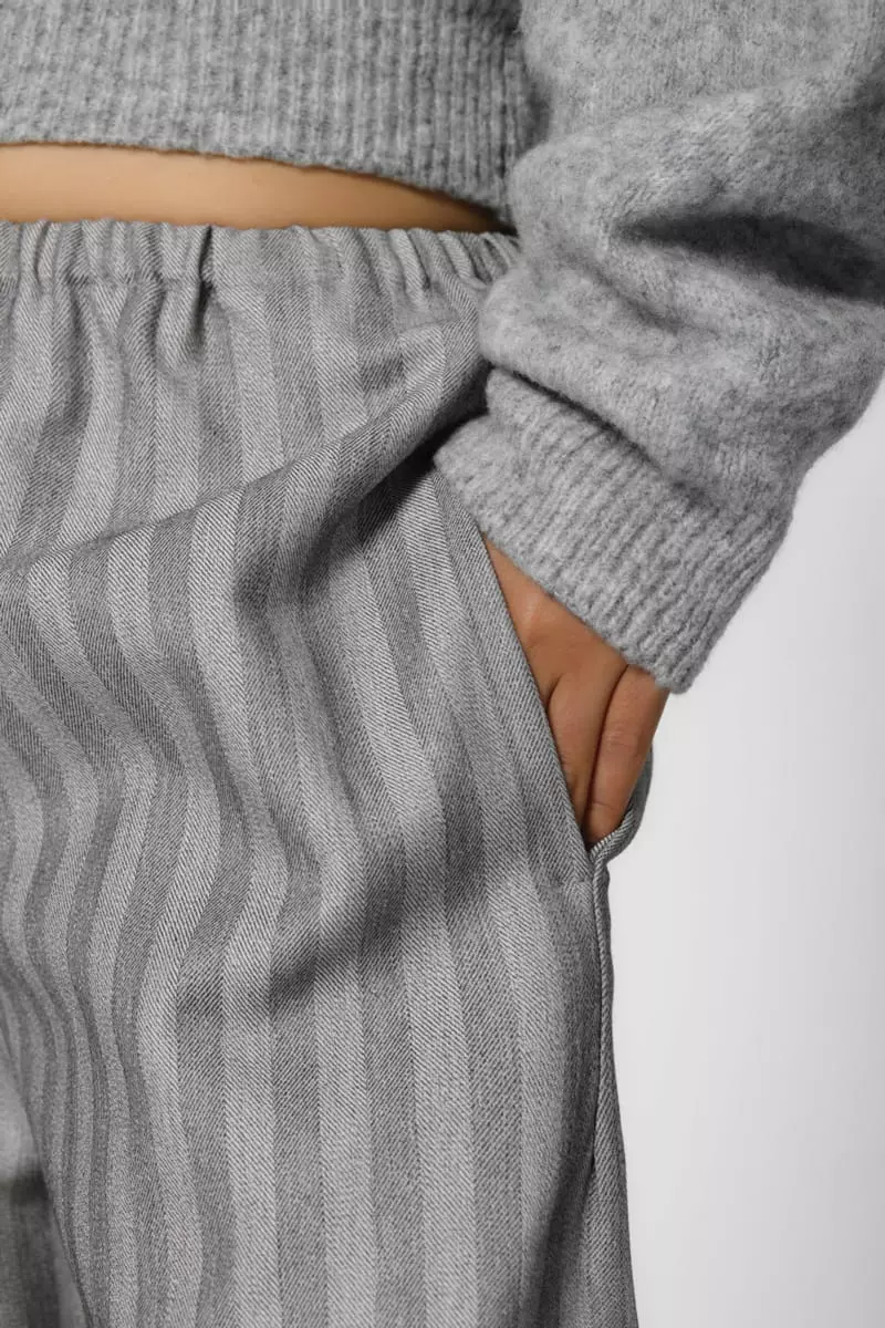 Paper Moon - Korean Women Fashion - #womensfashion - Herringbone Pants - 5