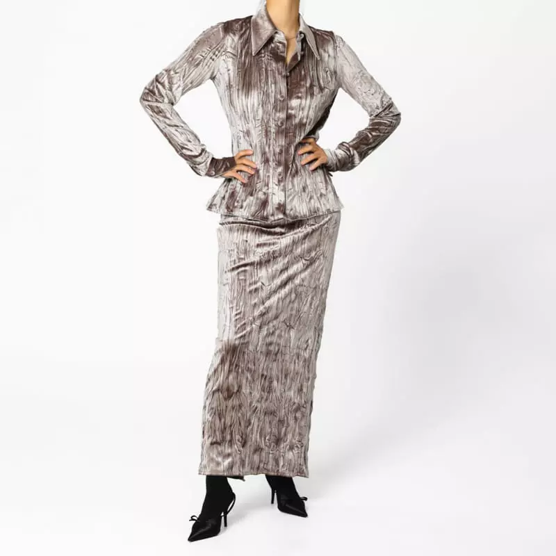 Paper Moon - Korean Women Fashion - #womensfashion - Rinkle Skirt - 8