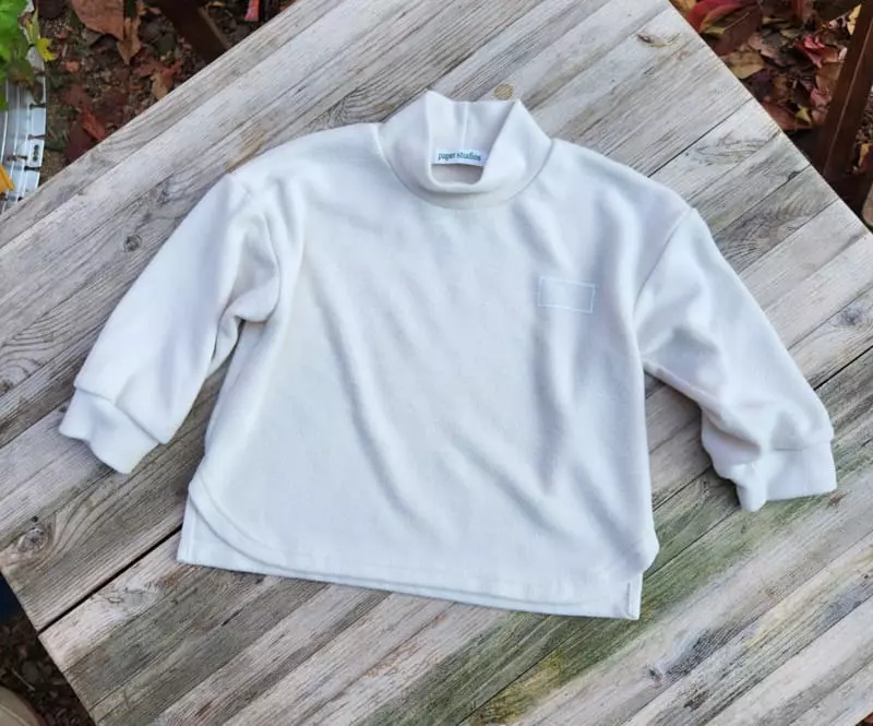 Paper Studios - Korean Children Fashion - #childofig - Sha Turtleneck Tee - 5