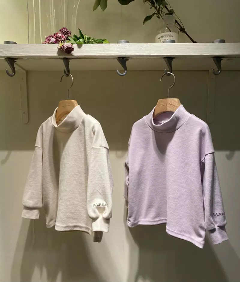 Paper Studios - Korean Children Fashion - #fashionkids - BO Turtleneck Tee - 2