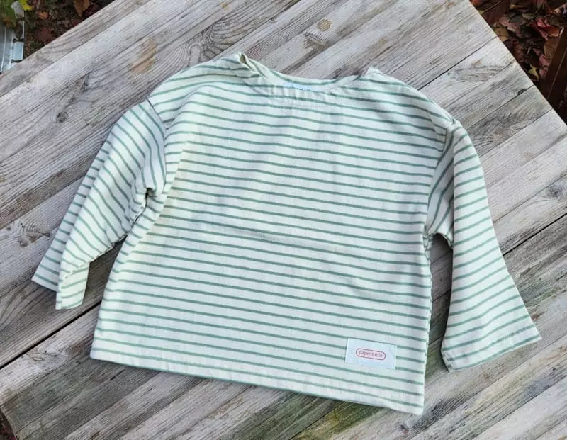 Paper Studios - Korean Children Fashion - #kidsshorts - 10 Stripes Tee - 6