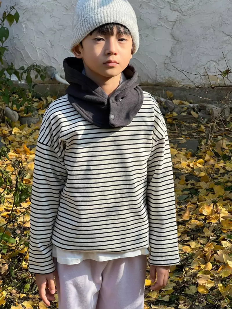Paper Studios - Korean Children Fashion - #kidzfashiontrend - 10 Stripes Tee - 8