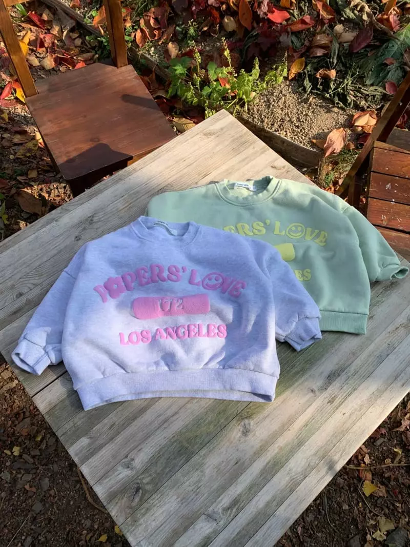 Paper Studios - Korean Children Fashion - #prettylittlegirls - LA Sweatshirt - 2