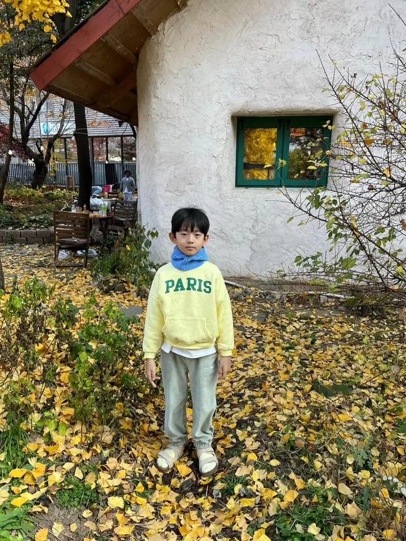 Paper Studios - Korean Children Fashion - #toddlerclothing - Paris Sweatshirt
