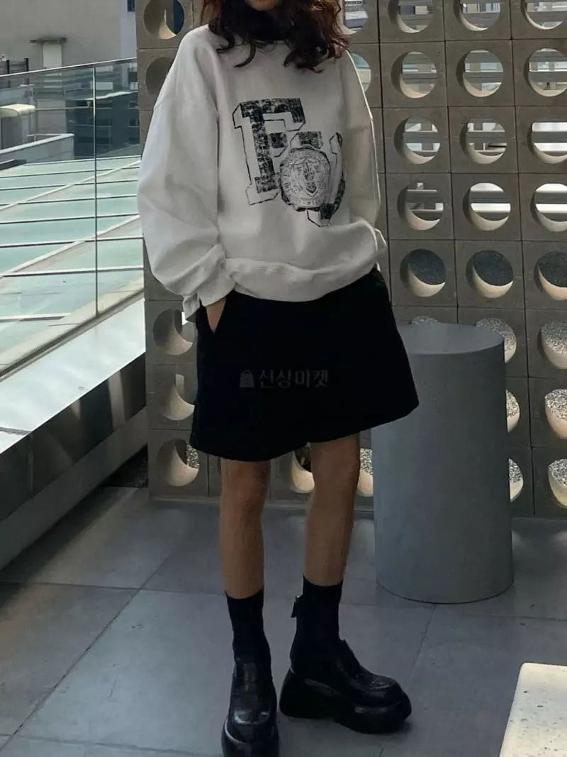 Paris Match - Korean Women Fashion - #momslook - F You Sweatshirt - 7