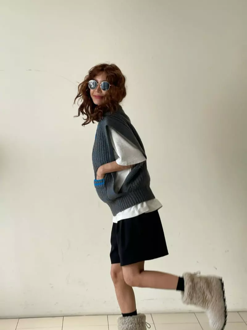 Paris Match - Korean Women Fashion - #momslook - Fleffy Pants