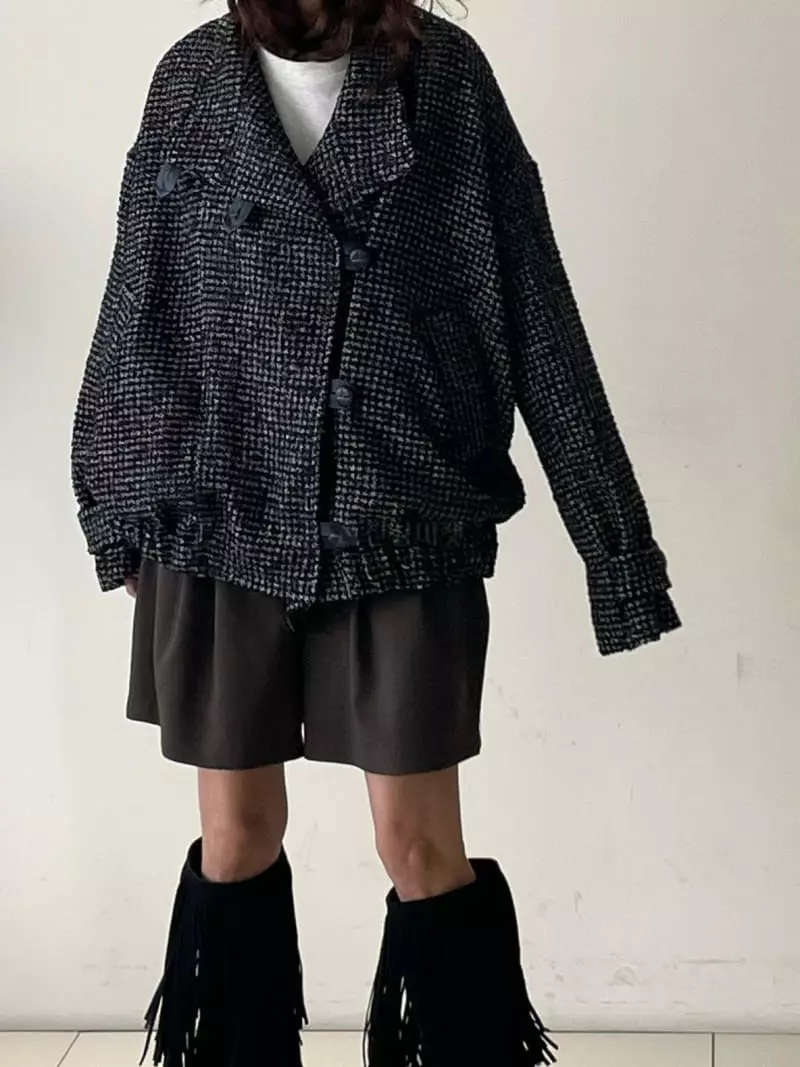 Paris Match - Korean Women Fashion - #momslook - Fleffy Pants - 11
