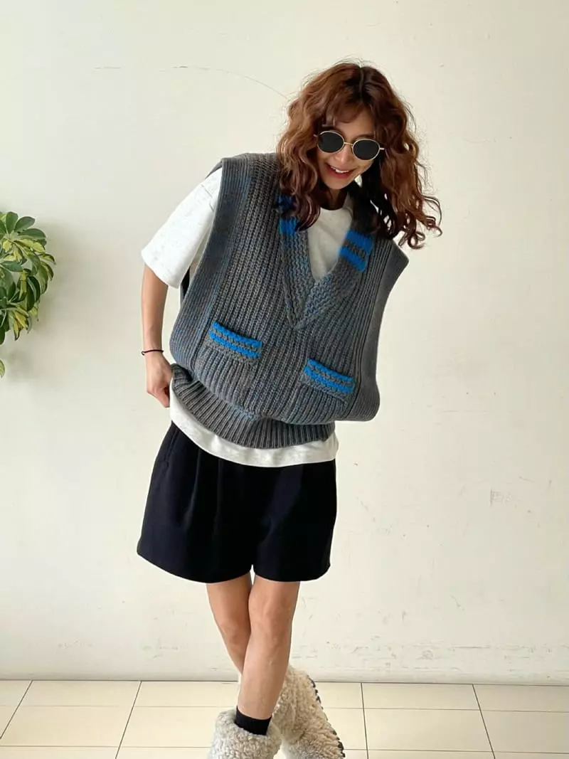 Paris Match - Korean Women Fashion - #momslook - Fleffy Pants - 3